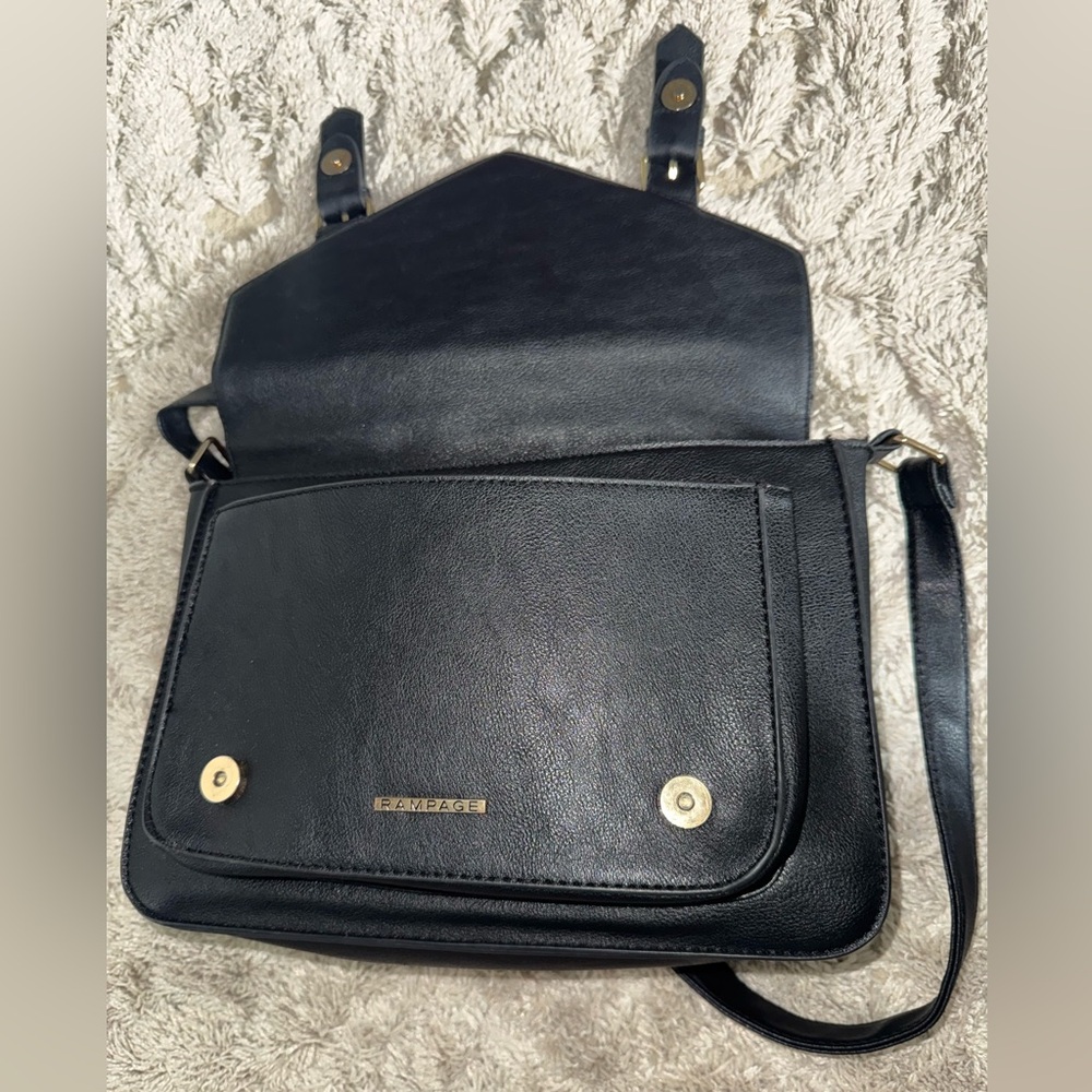 Rampage Satchel Top Handle Handbag/Crossbody - Picture 6 of 6